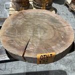 Rosewood schijf, Dikte 75mm, Ø 550mm